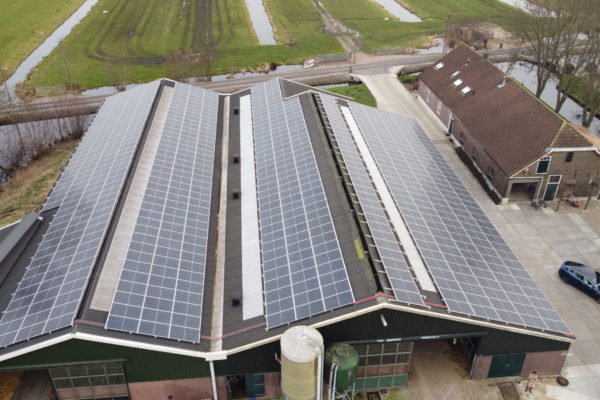 Stolwijk, Kool, zonnepanelen, PV-installatie