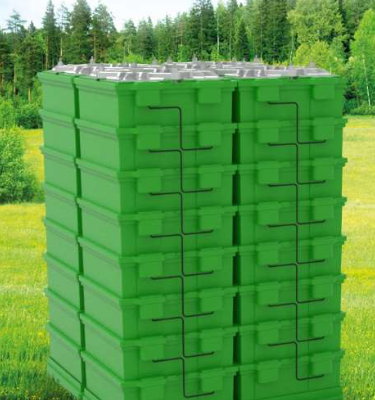 Green rock accu enkel Green rock accu enkel