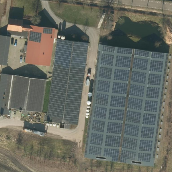 Luchtfoto van den Brand